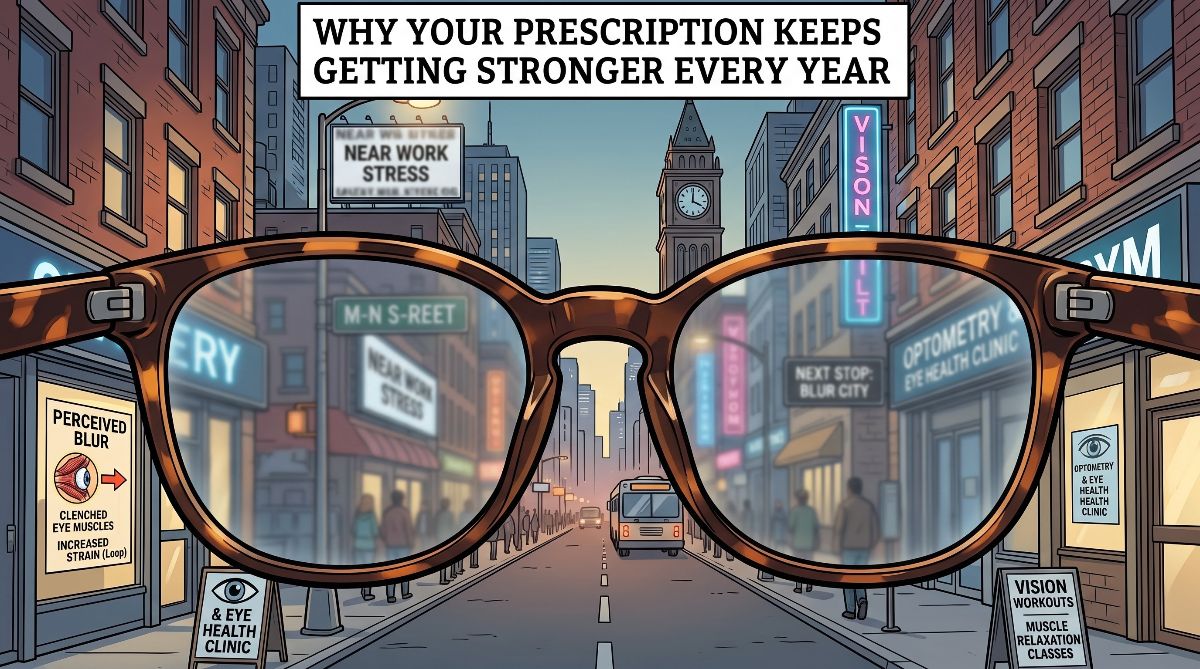 Why Your Prescription Keeps Getting Stronger Every Year